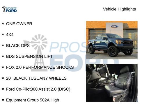 Used 2022 Ford F150 Lariat w/ Equipment Group 502A High image 5