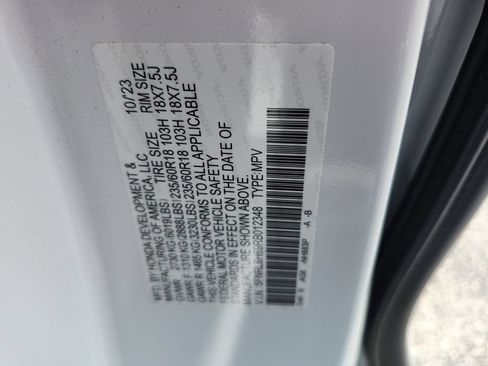 Certified 2024 Honda Odyssey EX-L image 32