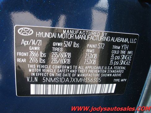Used 2021 Hyundai Santa Fe SE AWD/4WD image 35