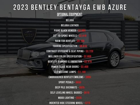 Used 2023 Bentley Bentayga Extended Wheelbase AWD/4WD image 5