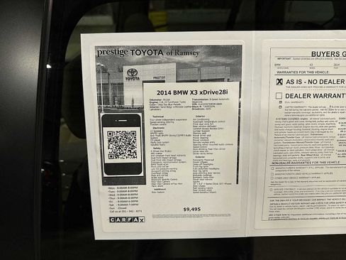 Used 2014 BMW X3 xDrive28i image 13