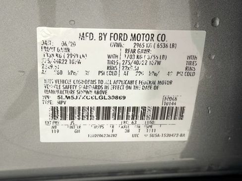 Used 2020 Lincoln Aviator Reserve w/ Equipment Group 202A AWD/4WD image 28