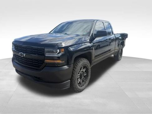 Used 2018 Chevrolet Silverado 1500 W/T w/ Black Out Edition AWD/4WD image 1