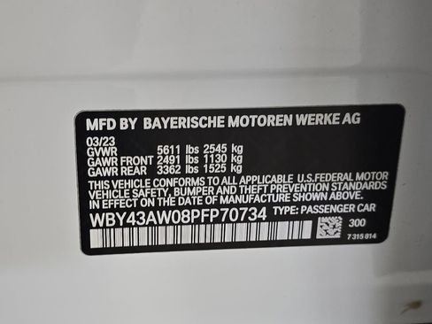 Used 2023 BMW i4 eDrive35 w/ Premium Package RWD image 34