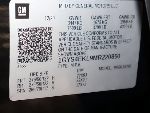 Used 2021 Cadillac Escalade Sport w/ LPO, ONYX Package AWD/4WD image 30