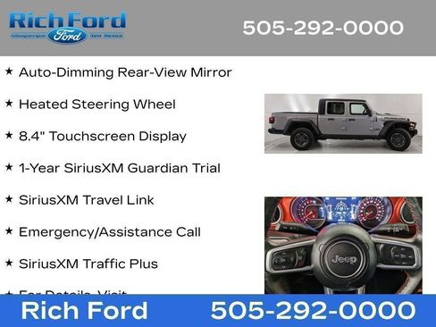 Used 2021 Jeep Gladiator Rubicon AWD/4WD image 63