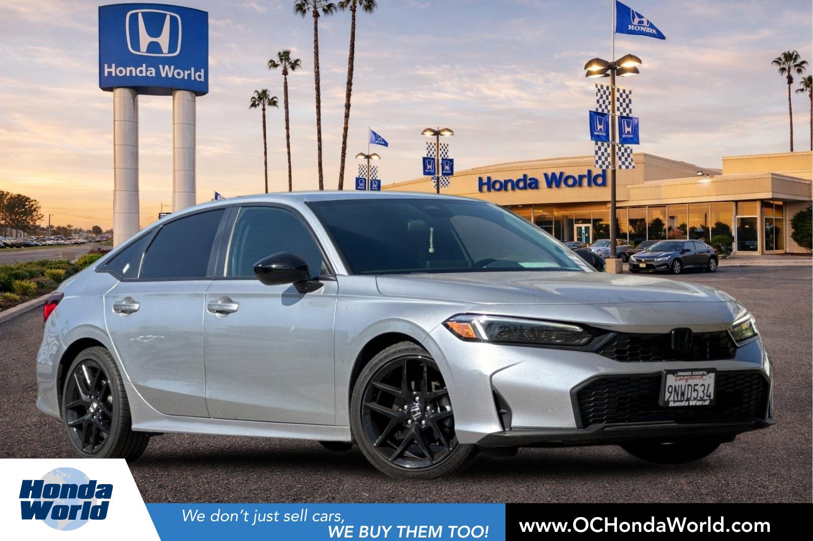 Certified 2025 Honda Civic Sport image 1