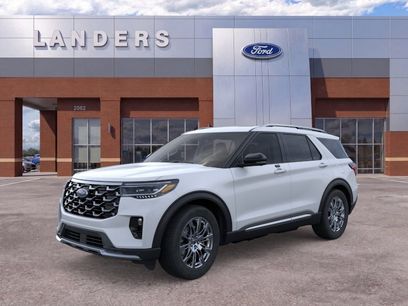 New 2026 Ford Explorer Platinum