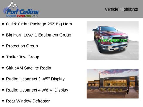 Used 2020 RAM 1500 Big Horn AWD/4WD image 6