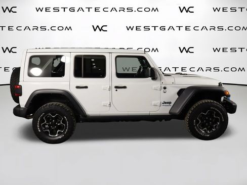 Used 2021 Jeep Wrangler Unlimited Rubicon 4xe w/ Steel Bumper Group AWD/4WD image 48
