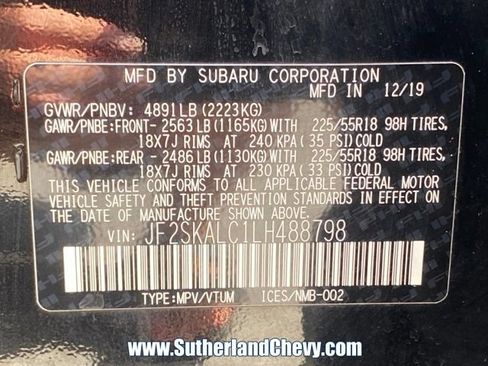 Used 2020 Subaru Forester Sport AWD/4WD image 44