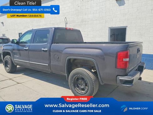 Used 2015 GMC Sierra 1500 SLT AWD/4WD image 3