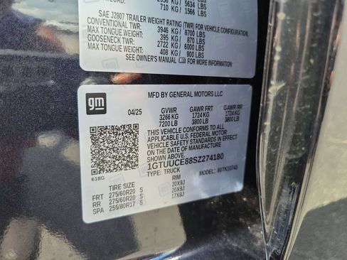 Certified 2025 GMC Sierra 1500 Elevation AWD/4WD image 34
