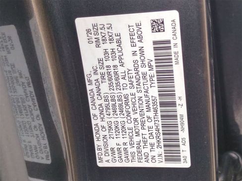 New 2026 Honda CR-V EX-L image 36