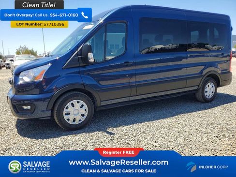 Used 2022 Ford Transit 350 XLT RWD image 1