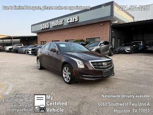 Used 2015 Cadillac ATS Luxury w/ Safety and Security Package RWD image 1