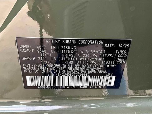 New 2026 Subaru Crosstrek 2.0i Premium image 19