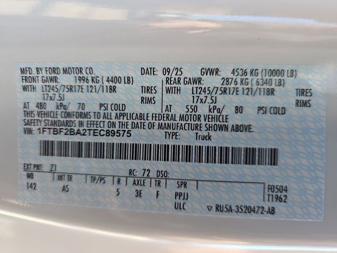 New 2026 Ford F250 XL w/ FX4 Off-Road Package image 43