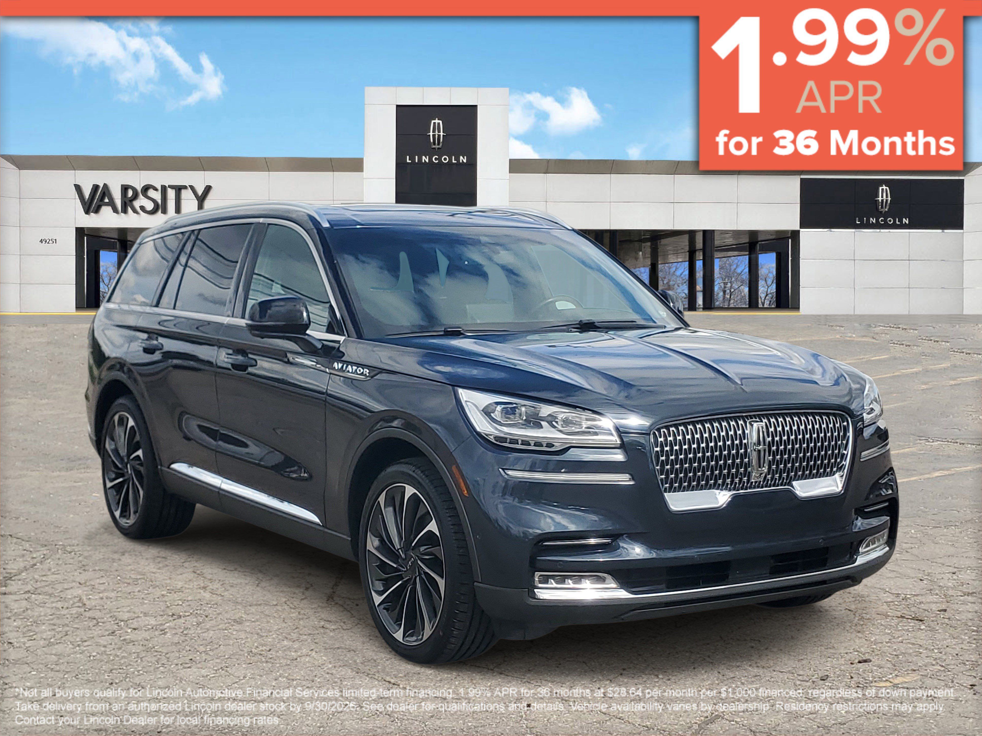 Used 2023 Lincoln Aviator Reserve w/ Equipment Group 201A AWD/4WD 360° Tour