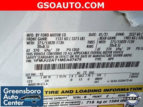 Used 2021 Ford Expedition Limited image 45