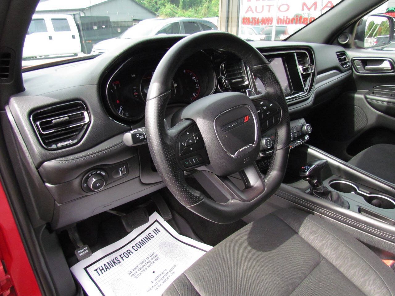 Used 2021 Dodge Durango GT w/ Blacktop Package AWD/4WD image 9