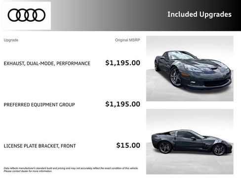Used 2011 Chevrolet Corvette Grand Sport w/ Preferred Equipment Group RWD image 3