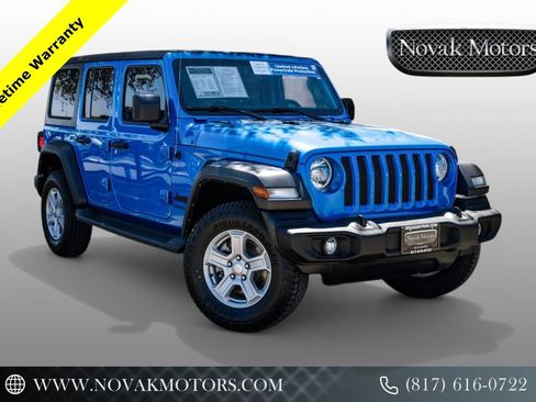 Used 2022 Jeep Wrangler Unlimited Sport image 1