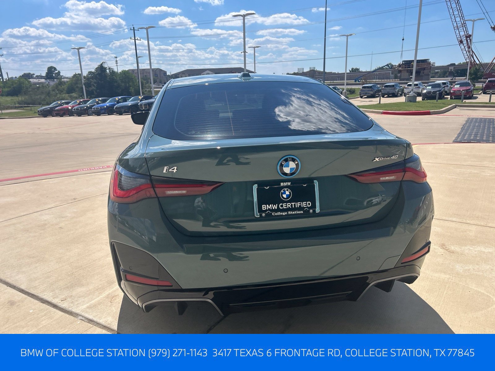 Certified 2025 BMW i4 xDrive40i w/ M Sport Package AWD/4WD image 8