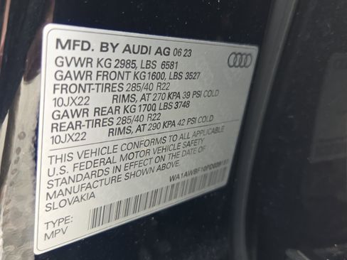 Used 2023 Audi SQ8 Premium Plus image 31