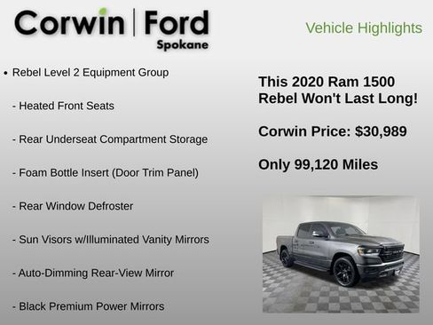 Used 2020 RAM 1500 Sport w/ Alpine Leather & Sound Group image 6
