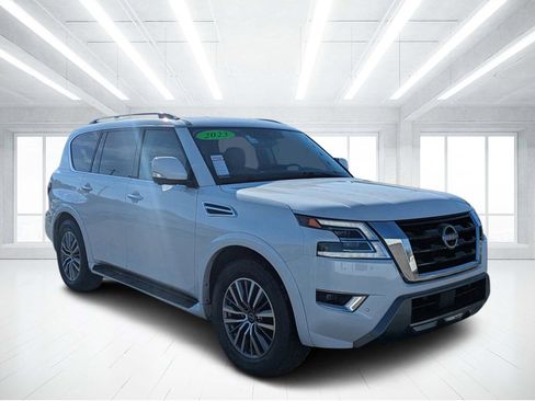 Used 2023 Nissan Armada SL w/ Captain's Chairs Package image 1
