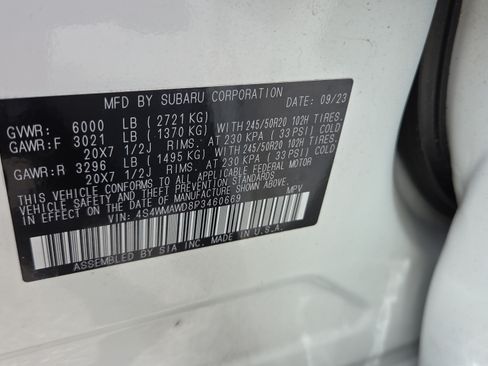 Used 2023 Subaru Ascent Touring AWD/4WD image 21