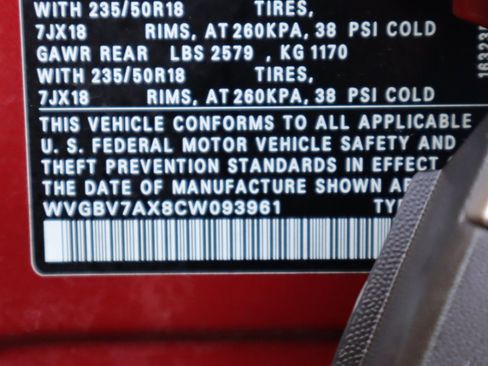 Used 2012 Volkswagen Tiguan S image 44