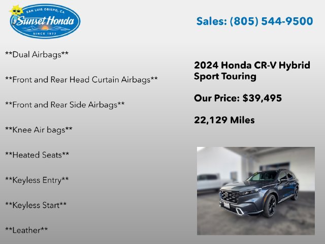Certified 2024 Honda CR-V Sport Touring image 8