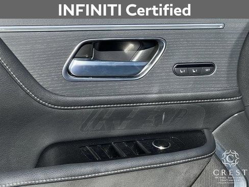 Certified 2025 INFINITI QX80 Sensory image 20