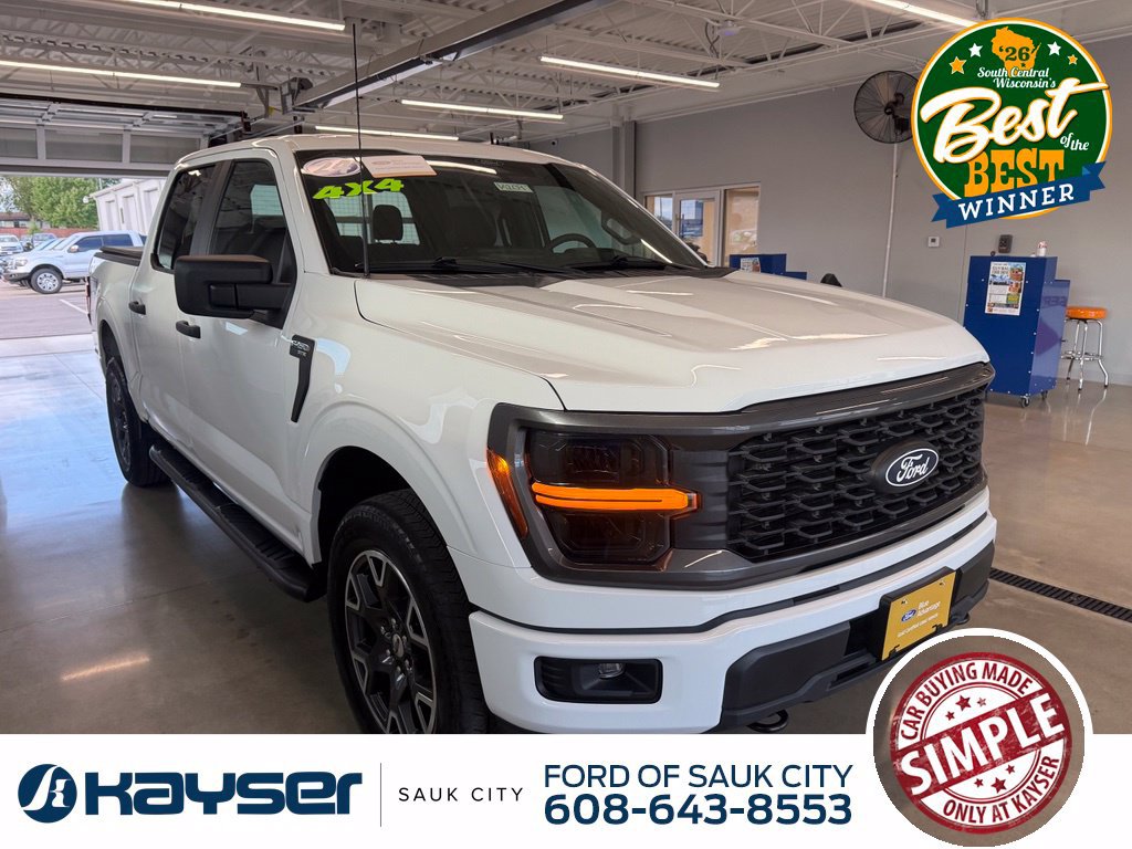 Certified 2024 Ford F150 STX w/ Mobile Office Package AWD/4WD 360° Tour