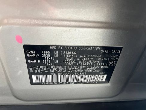 Used 2018 Subaru Outback 2.5i Limited AWD/4WD image 77