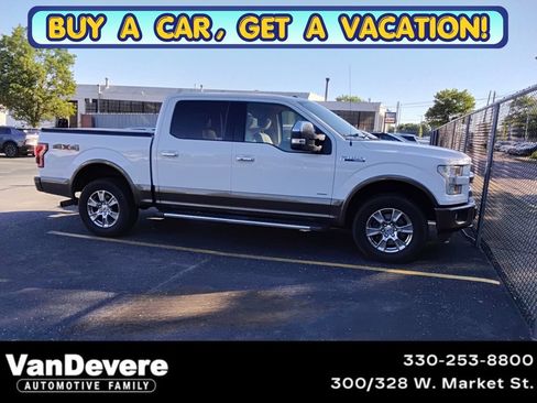 Used 2015 Ford F150 Lariat w/ Equipment Group 502A Luxury AWD/4WD image 1