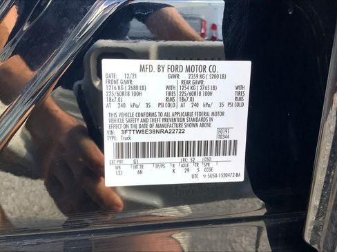 Certified 2022 Ford Maverick Lariat FWD image 35