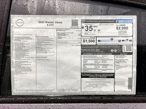 New 2025 Nissan Versa S image 14