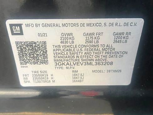 Used 2021 GMC Terrain SLT w/ Infotainment Package II AWD/4WD image 32