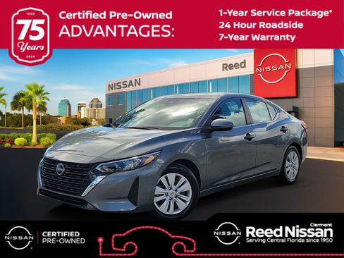 Certified 2025 Nissan Sentra S FWD image 1