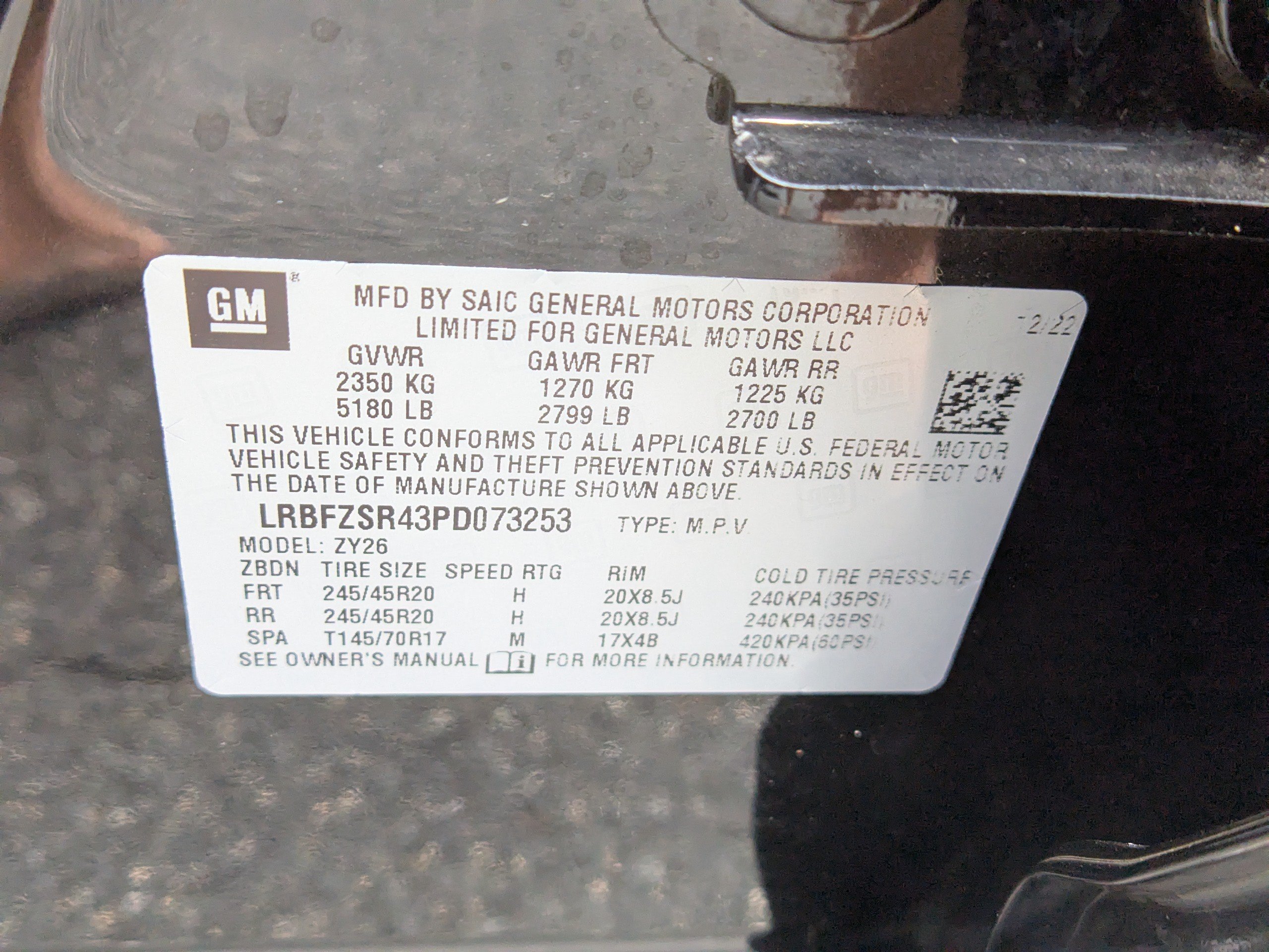 Certified 2023 Buick Envision Avenir AWD/4WD image 17