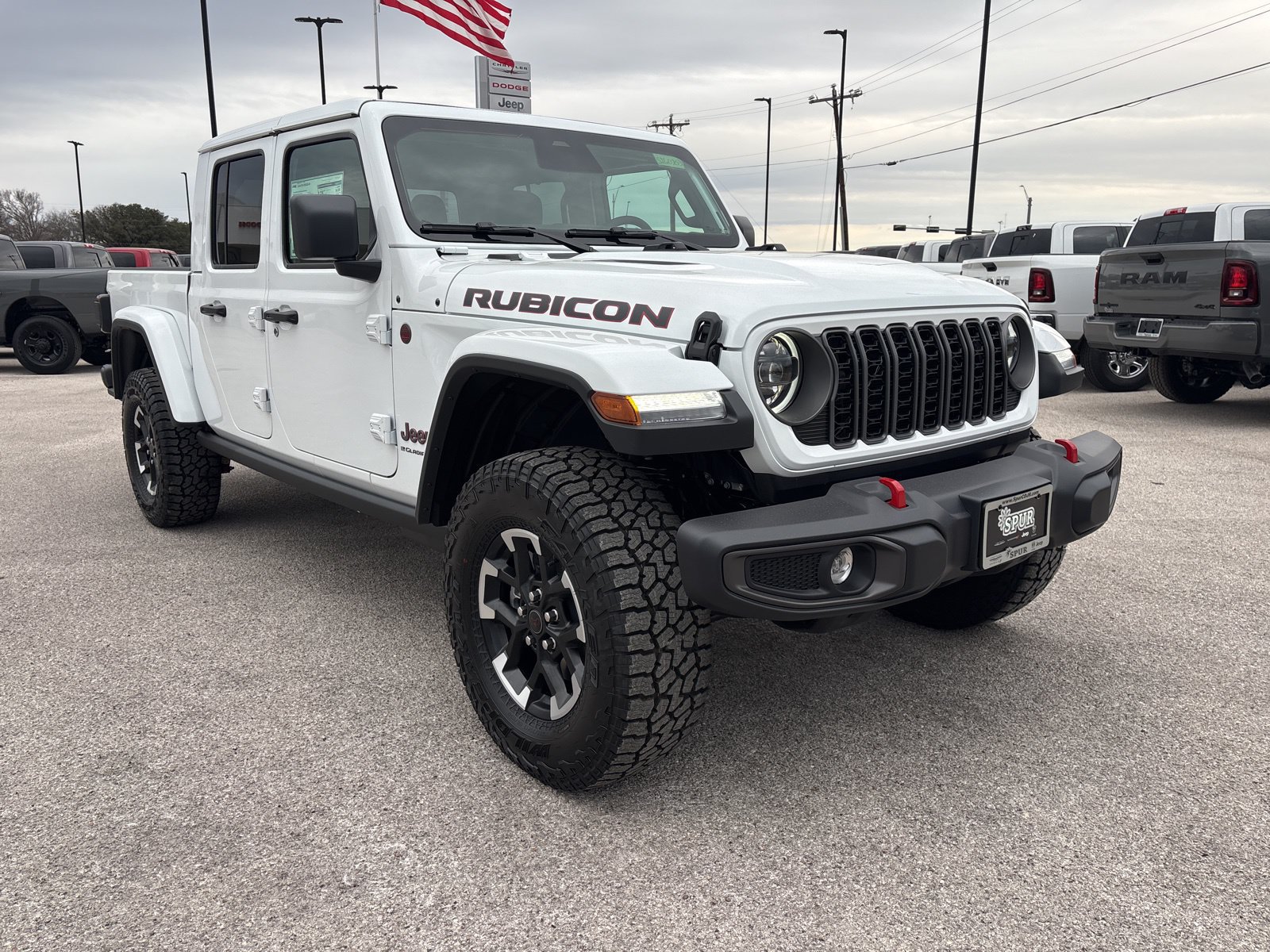 New 2026 Jeep Gladiator Rubicon w/ Steel Power Dome Hood Package AWD/4WD image 8