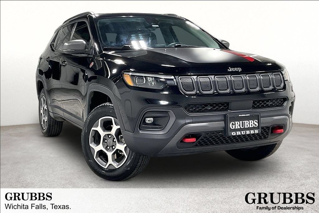 Used 2022 Jeep Compass Trailhawk w/ Trailhawk Elite Group AWD/4WD image 1