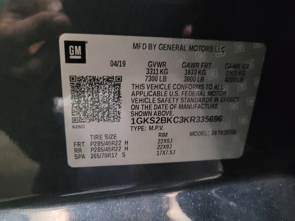 Used 2019 GMC Yukon SLT w/ Open Road Package AWD/4WD image 33