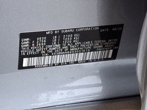 New 2025 Subaru Legacy Limited image 14