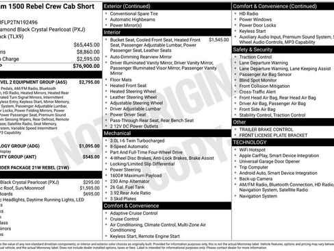 Used 2026 RAM 1500 Rebel w/ Rebel Level 2 Equipment Group AWD/4WD image 4