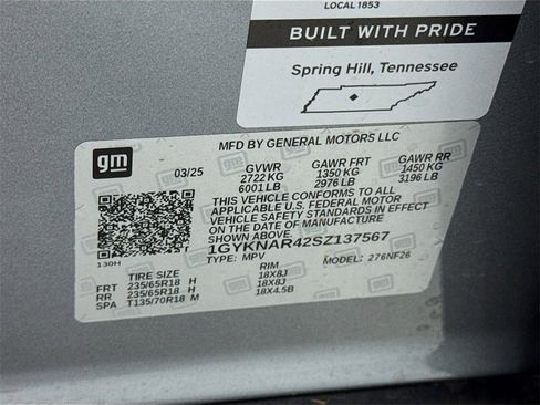 New 2025 Cadillac XT5 Luxury image 20