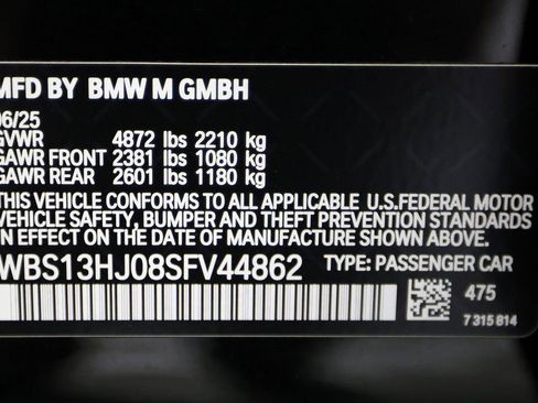 Used 2025 BMW M3 w/ Executive Package image 58